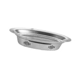 Maxbell Alcohol Grilled Fish Stove Stainless Steel Platter Chafing Dish for Barbecue Small