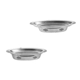 Maxbell Alcohol Grilled Fish Stove Stainless Steel Platter Chafing Dish for Barbecue Small