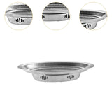 Maxbell Alcohol Grilled Fish Stove Stainless Steel Platter Chafing Dish for Barbecue Large