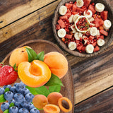 Maxbell Wooden Serving Tray Irregular Creative Snack Tray  26cmx21cmx2cm