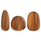 Maxbell Wooden Serving Tray Key Bowl Housewarming Gift Food Fruit Snack Storage Tray 30x12x2 cm