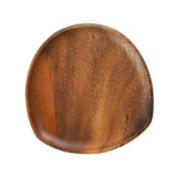 Maxbell Wooden Serving Tray Key Bowl Housewarming Gift Food Fruit Snack Storage Tray 20x20x2 cm