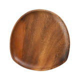 Maxbell Wooden Serving Tray Key Bowl Housewarming Gift Food Fruit Snack Storage Tray 20x20x2 cm