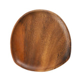 Maxbell Wooden Serving Tray Key Bowl Housewarming Gift Food Fruit Snack Storage Tray 20x20x2 cm