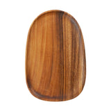 Maxbell Wooden Serving Tray Key Bowl Housewarming Gift Food Fruit Snack Storage Tray 16x12x2 cm