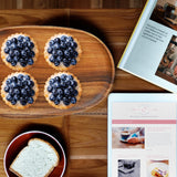 Maxbell Wooden Serving Tray Key Bowl Housewarming Gift Food Fruit Snack Storage Tray 16x12x2 cm