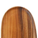 Maxbell Wooden Serving Tray Key Bowl Housewarming Gift Food Fruit Snack Storage Tray 16x12x2 cm