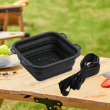 Maxbell Portable Ice Shower Silicone Cold Water Camping Convenient Ice Bath