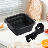 Maxbell Portable Ice Shower Silicone Cold Water Camping Convenient Ice Bath