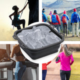 Maxbell Portable Ice Shower Silicone Cold Water Camping Convenient Ice Bath