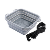 Maxbell Portable Ice Shower Silicone Cold Water Camping Convenient Ice Bath