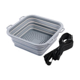 Maxbell Portable Ice Shower Silicone Cold Water Camping Convenient Ice Bath