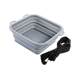 Maxbell Portable Ice Shower Silicone Cold Water Camping Convenient Ice Bath
