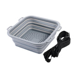 Maxbell Portable Ice Shower Silicone Cold Water Camping Convenient Ice Bath