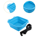 Maxbell Portable Ice Shower Silicone Cold Water Camping Convenient Ice Bath