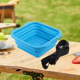Maxbell Portable Ice Shower Silicone Cold Water Camping Convenient Ice Bath