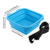 Maxbell Portable Ice Shower Silicone Cold Water Camping Convenient Ice Bath