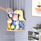 Maxbell Stuffed Animal Storage Organizer Nursery Hanging Organizer for Nursery Decor