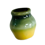 Maxbell Mini Ceramic Vase Fridge Magnets Small Tiny Vase for Kitchen Door Whiteboard