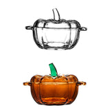 Maxbell Glass Candy Dish with Lid Candy Jar for Home Decoration Coffee Table