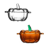 Maxbell Glass Candy Dish with Lid Candy Jar for Home Decoration Coffee Table