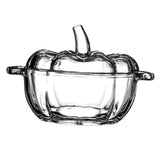 Maxbell Glass Candy Dish with Lid Candy Jar for Home Decoration Coffee Table