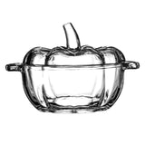 Maxbell Glass Candy Dish with Lid Candy Jar for Home Decoration Coffee Table