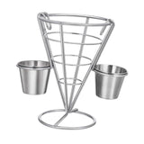 Maxbell French Fries Stand Portable Reusable French Fry Holder