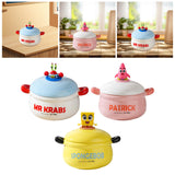Maxbell Porcelain Ramen Noodle Bowl Multipurpose Porridge Bowl for Instant Milk Rice Blue