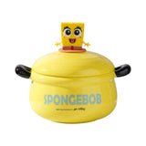 Maxbell Porcelain Ramen Noodle Bowl Multipurpose Porridge Bowl for Instant Milk Rice Yellow