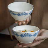 Maxbell Ceramic Bowl Kitchen Supplies Lightweight Tableware for Prepping Rice Mixing