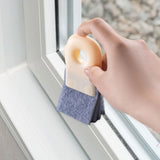 Maxbell Window Track Cleaner Window Slot Clean Brush for Kitchen Shutter Small Space