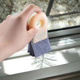 Maxbell Window Track Cleaner Window Slot Clean Brush for Kitchen Shutter Small Space