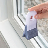Maxbell Window Track Cleaner Window Slot Clean Brush for Kitchen Shutter Small Space