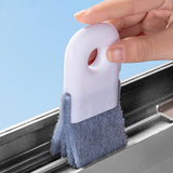 Maxbell Window Track Cleaner Window Slot Clean Brush for Kitchen Shutter Small Space