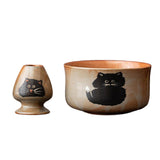 Maxbell Traditional Matcha Bowl Tools Gift Idea Handcrafted Tea Ceremony Accessories bowl 12.5x6.6cm