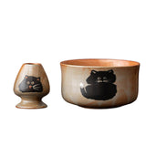 Maxbell Traditional Matcha Bowl Tools Gift Idea Handcrafted Tea Ceremony Accessories bowl 12.5x6.6cm