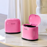 Maxbell Desktop Trash Can Small Wastebasket Storage Bin for Bathroom Vanity Tabletop