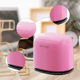 Maxbell Desktop Trash Can Small Wastebasket Storage Bin for Bathroom Vanity Tabletop
