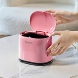Maxbell Desktop Trash Can Small Wastebasket Storage Bin for Bathroom Vanity Tabletop