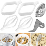 Maxbell Dough Hook Extender Mixer Parts Pancakes Breads Replaces Cake Cookie Paddles