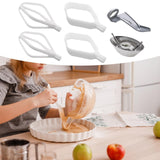 Maxbell Dough Hook Extender Mixer Parts Pancakes Breads Replaces Cake Cookie Paddles