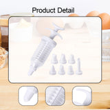 Maxbell Icing Piping Kit Reusable Cake Decorating Set for Kitchen Cafe Birthday Gift