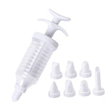Maxbell Icing Piping Kit Reusable Cake Decorating Set for Kitchen Cafe Birthday Gift