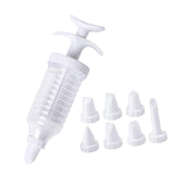 Maxbell Icing Piping Kit Reusable Cake Decorating Set for Kitchen Cafe Birthday Gift