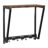 Maxbell Mop Broom Holder Wall Mount Tool Storage Organizer Home Rack Floating Shelf