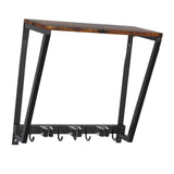 Maxbell Mop Broom Holder Wall Mount Tool Storage Organizer Home Rack Floating Shelf