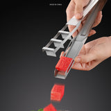 Maxbell Watermelon Cutter Slicer Watermelon Cube Divider for Party Picnic Restaurant