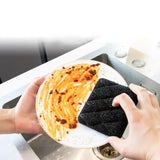 Maxbell 3x Dishwashing Sponge Reusable Dish Scrubber for Countertops Bathroom Dishes rectangle