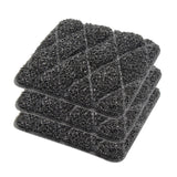 Maxbell 3x Dishwashing Sponge Reusable Dish Scrubber for Countertops Bathroom Dishes rectangle